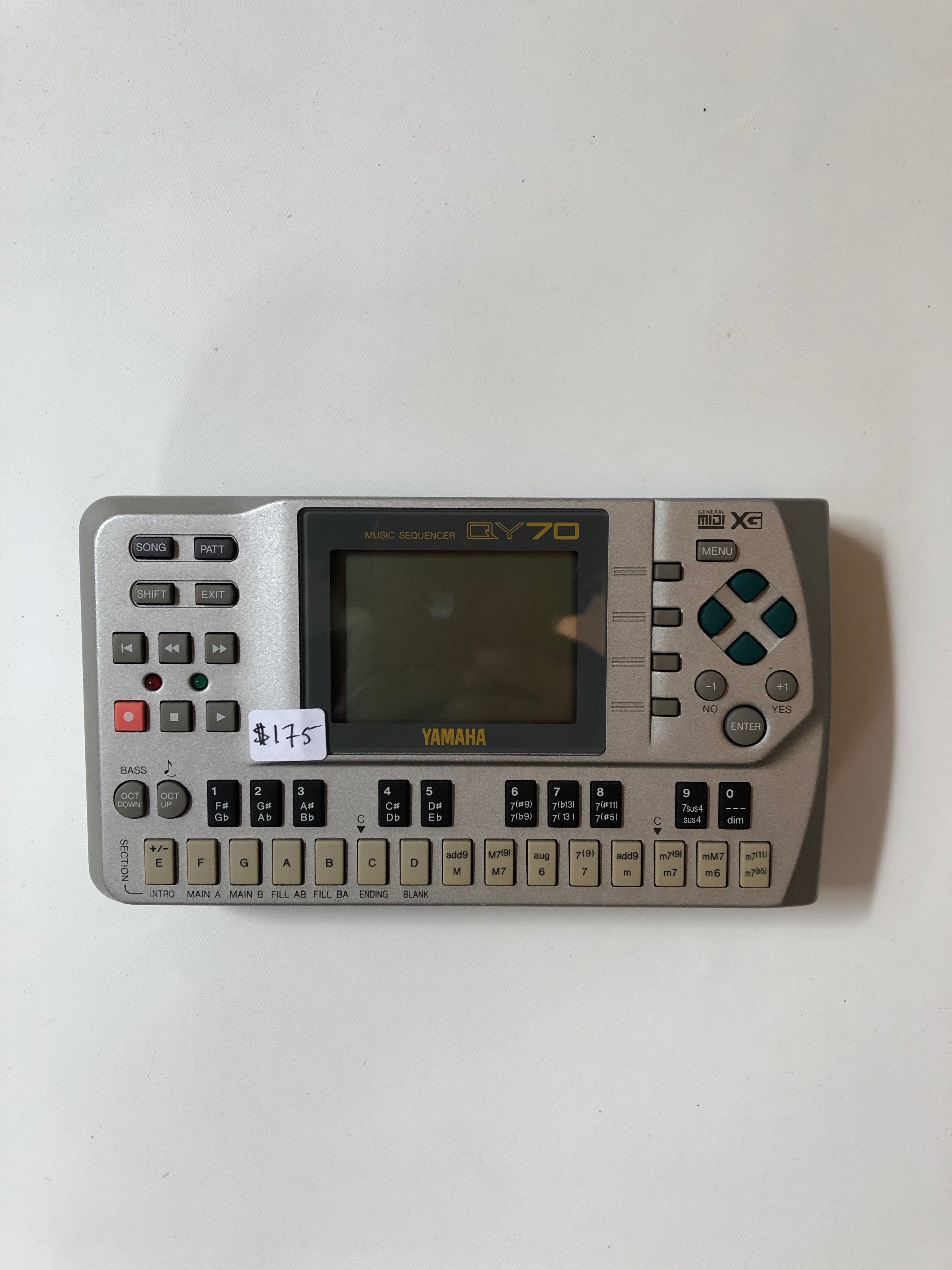 Yamaha - QY70 - Music Sequencer - USED – Marrs Audio