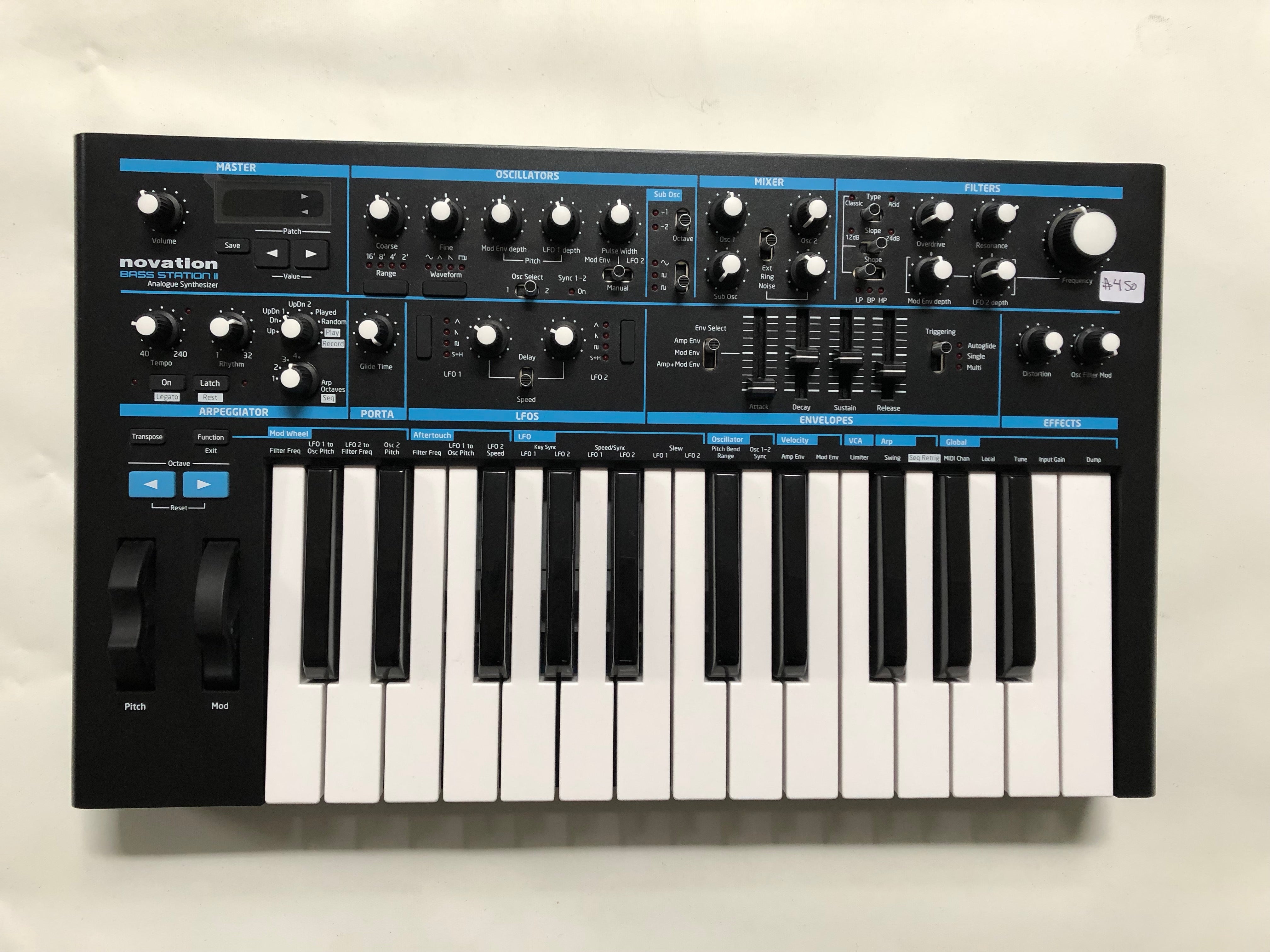 USED: Novation - Bass Station – Marrs Audio