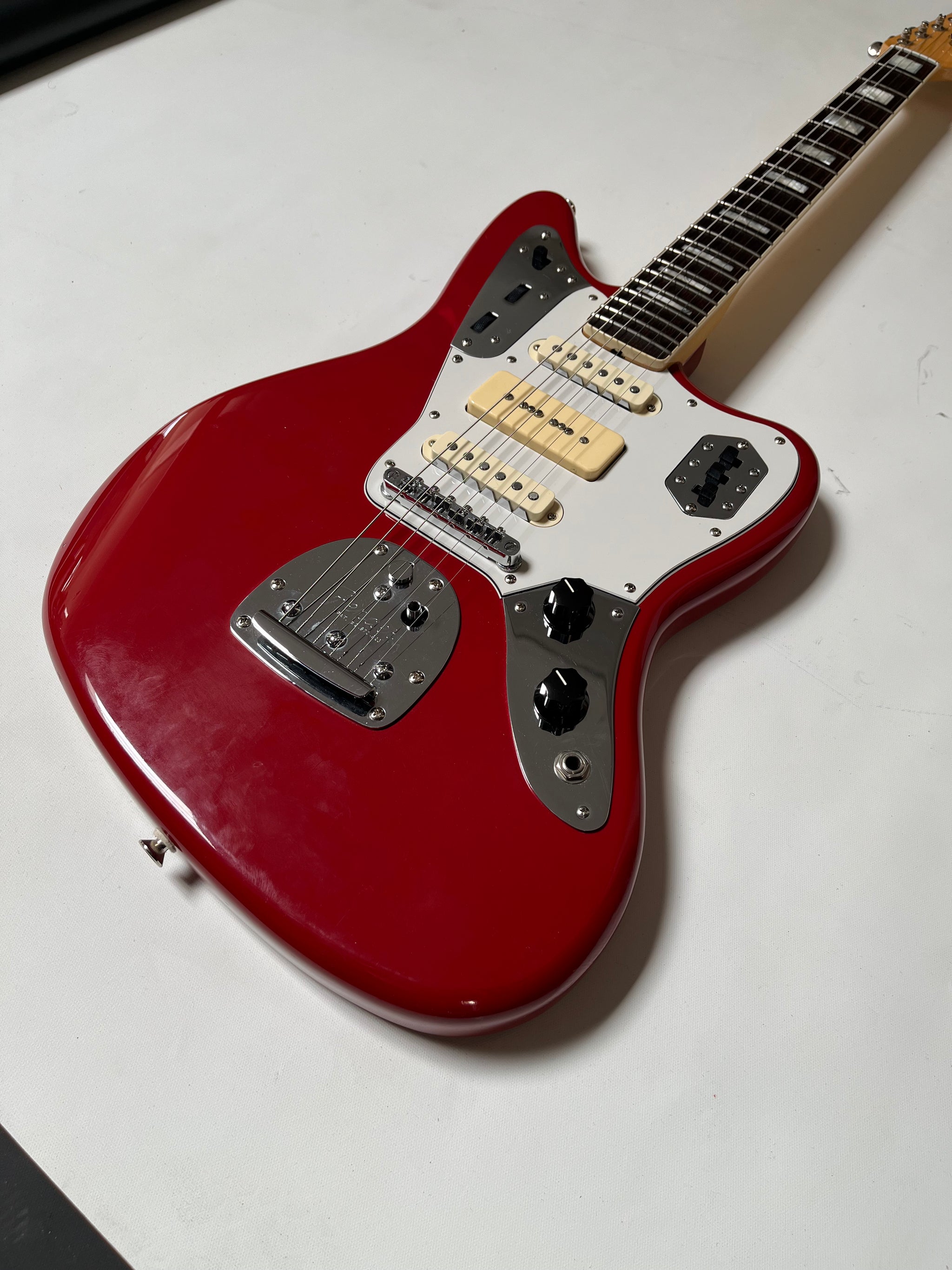 2012 Fender Jaguar - USA - Custom with P90 in Middle – Marrs