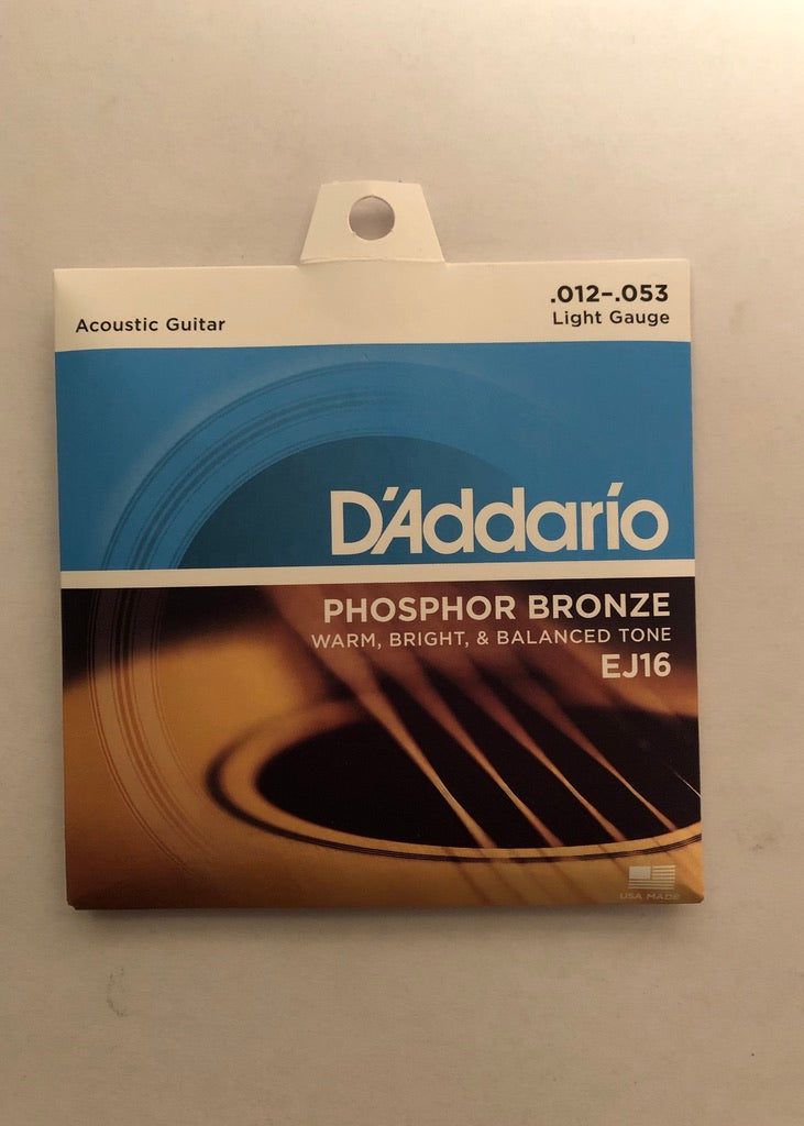 D’Addario - Acoustic Light Gauge - EJ16