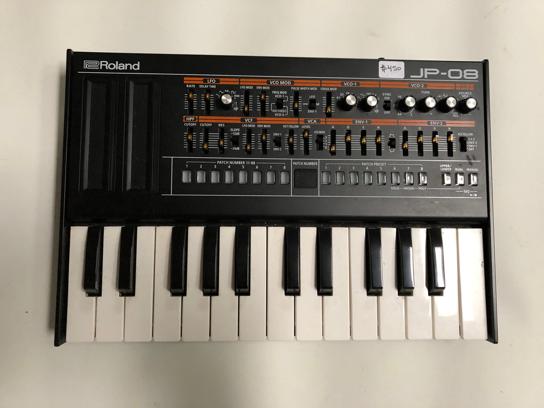 Roland JP-08 Boutique Series with K-25M Keyboard (USED)